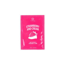 SECRETPLAY - LUBRIFICANTE MONODOSE FRAGOLE E CREMA 10 ML