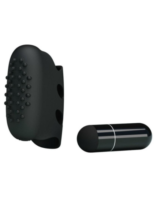 PRETTY LOVE - FLIRTATION DITALE VIBRAZIONE NERO STEWARD