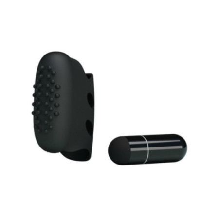 PRETTY LOVE - FLIRTATION DITALE VIBRAZIONE NERO STEWARD