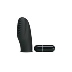 PRETTY LOVE - FLIRTATION STANFORD NERO VIBRAZIONE DITALE