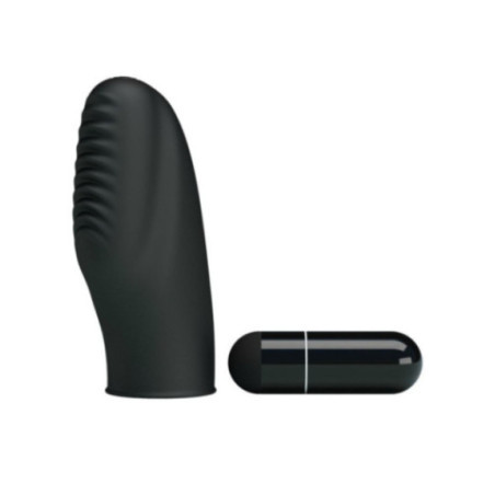 PRETTY LOVE - FLIRTATION STANFORD NERO VIBRAZIONE DITALE