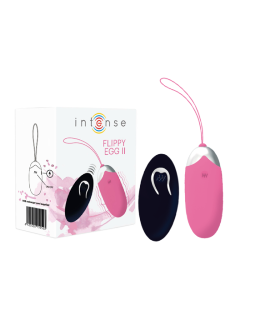 INTENSE - UOVO VIBRANTE FLIPPY II CON TELECOMANDO ROSA