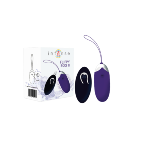 INTENSE - UOVO VIBRANTE FLIPPY II CON TELECOMANDO VIOLA
