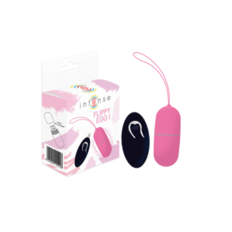 INTENSE - FLIPPY I UOVO VIBRANTE CON TELECOMANDO ROSA