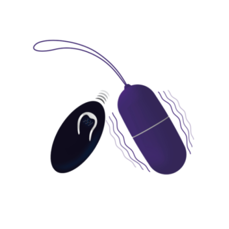 INTENSE - FLIPPY I UOVO VIBRANTE CON TELECOMANDO VIOLA
