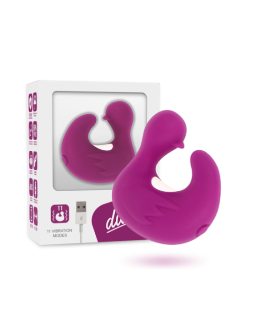 COVERME - DUCKYMANIA RICARICABILE DITALE ANATRA STIMOLANTE IN SILICONE