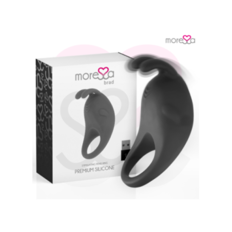 MORESSA - BRAD PREMIUM SILICONE RICARICABILE NERO