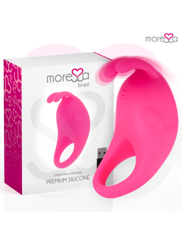 MORESSA - BRAD PREMIUM SILICONE RICARICABILE ROSA
