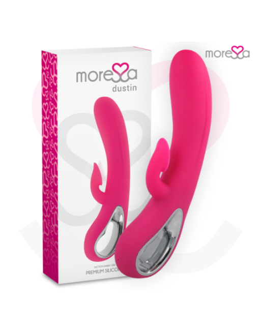 MORESSA - DUSTIN ASPIRAZIONE CLITORIDEA E VIBRAZIONE POTENTE SILICONE PREMIUM RICARICABILE