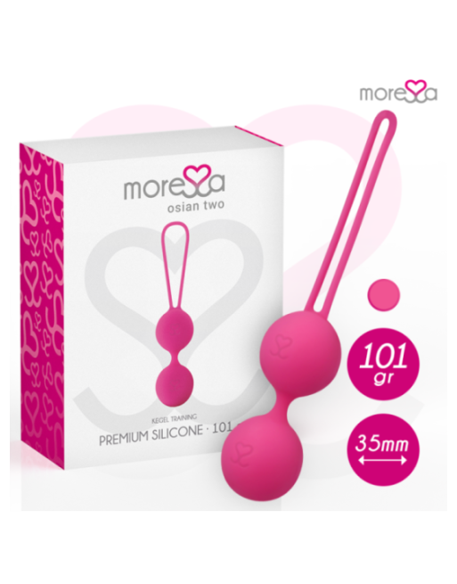 MORESSA - OSIAN DUE SILICONE PREMIUM ROSA