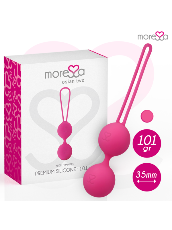 MORESSA - OSIAN DUE SILICONE PREMIUM ROSA