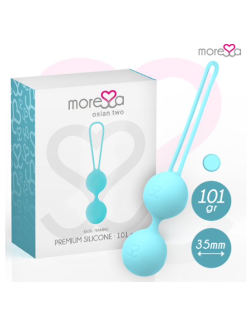 MORESSA - OSIAN DUE SILICONE PREMIUM TURCHESE