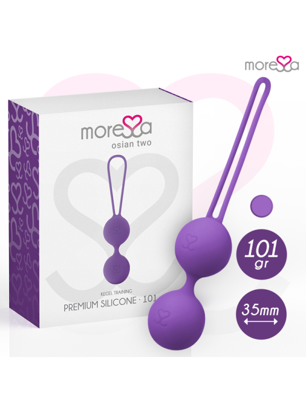 MORESSA - OSIAN DUE SILICONE PREMIUM LILLA