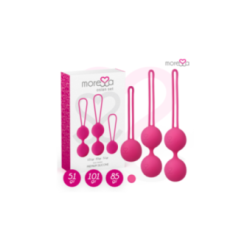 MORESSA - SET OSIAN PREMIUM SILICONE ROSA (Osian One - 51 g | Osian Two - 101 g | Osian Three 85 g)
