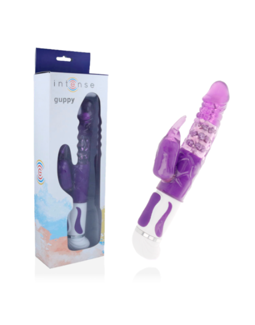 INTENSE - VIBRATORE ROTANTE GUPPY LILLA