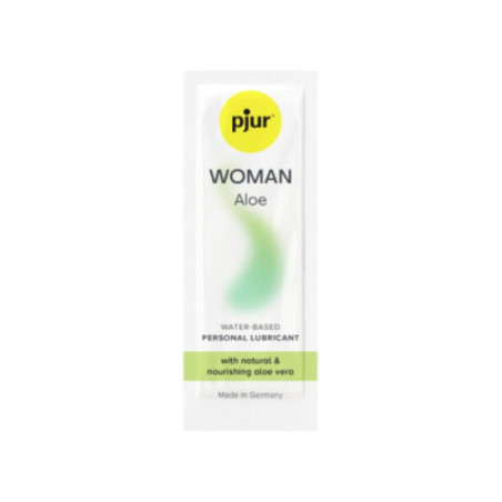 PJUR - WOMAN ALOE LUBRIFICANTE A BASE ACQUA 2 ML