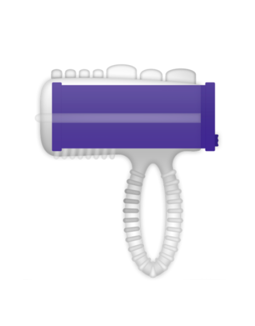 CASUAL LOVE - VIBRATORE ANELLO LILLA