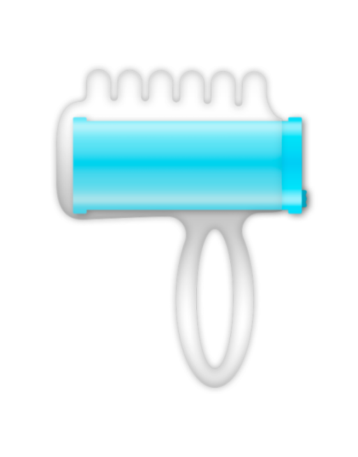 CASUAL LOVE - STIMOLATORE A DITA BLU