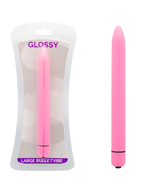 GLOSSY - VIBRATORE SLIM DEEP ROSE