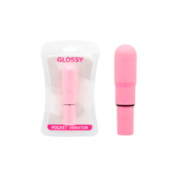GLOSSY - VIBRATORE TASCABILE ROSA
