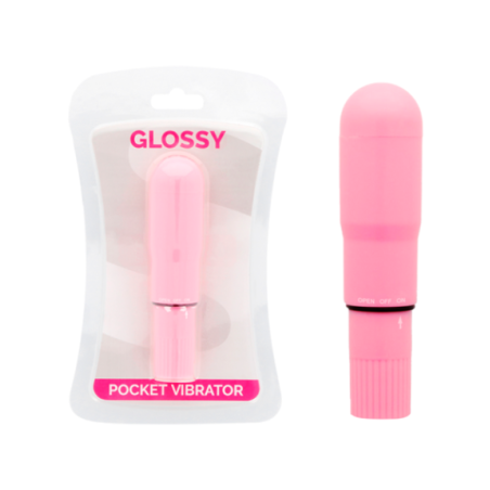 GLOSSY - VIBRATORE TASCABILE ROSA