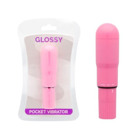 GLOSSY - VIBRATORE TASCABILE DEEP ROSE
