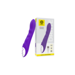 GALATEA - VIBRATORE DANTE LILLA COMPATIBILE CON TECNOLOGIA WIRELESS WATCHME