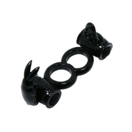 BAILE - ANELLO SWEET ANELLO DOPPIO CON DOPPIO CONIGLIO