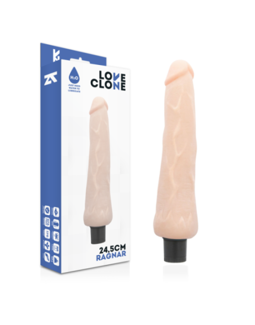 LOVECLONE - VIBRATORE AUTOLUBRIFICANTE RAGNAR 24