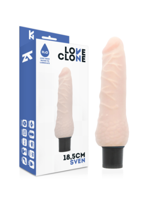 LOVECLONE - VIBRATORE AUTOLUBRIFICANTE SVEN 18
