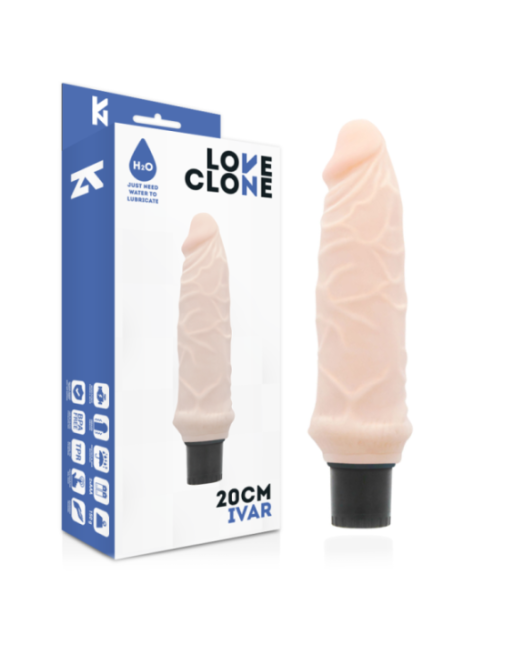 LOVECLONE - IVAR VIBRATORE AUTOLUBRIFICANTE 20 CM -O- 3