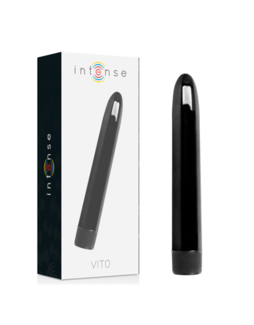 INTENSE - VIBRATORE VITO NERO