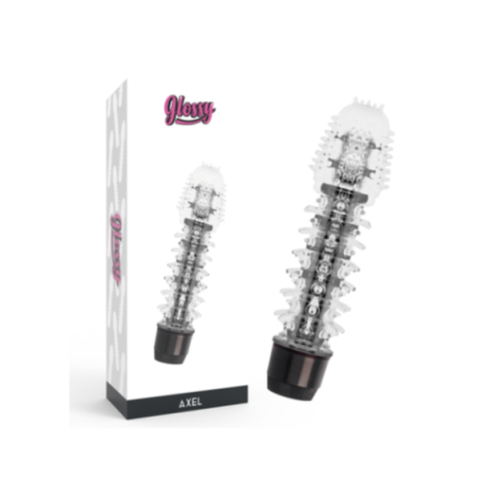 GLOSSY - VIBRATORE AXEL NERO