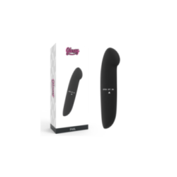 GLOSSY - VIBRATORE PHIL NERO