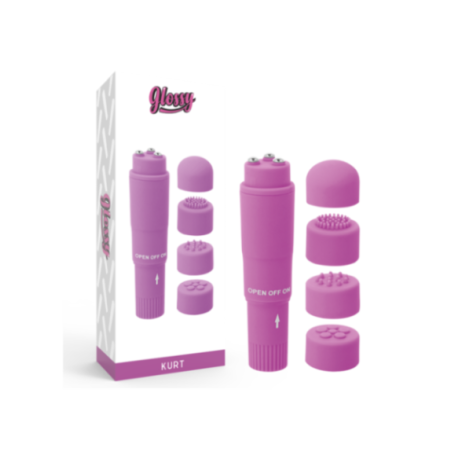 GLOSSY - MASSAGGIATORE KURT POCKET VIOLA