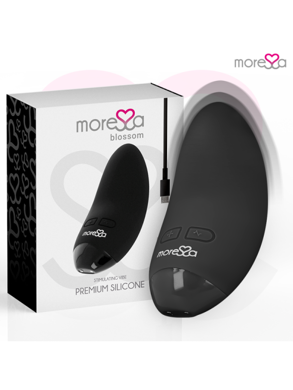 MORESSA - VIBRATORE BLOSSOM NERO
