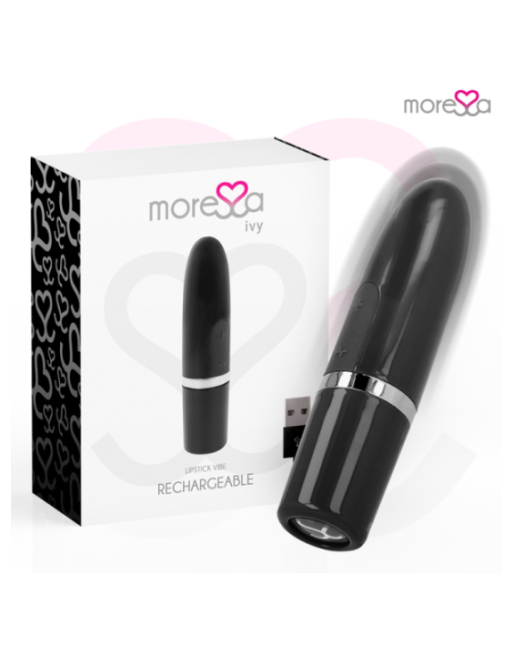 MORESSA - IVY VIBRATORE STIMOLATORE DA VIAGGIO NERO