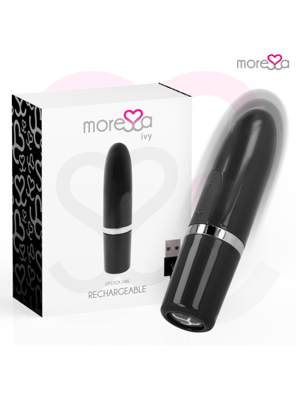 MORESSA - IVY VIBRATORE STIMOLATORE DA VIAGGIO NERO