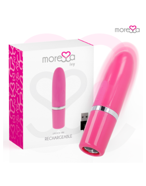 MORESSA - IVY VIBRATORE STIMOLATORE DA VIAGGIO ROSA