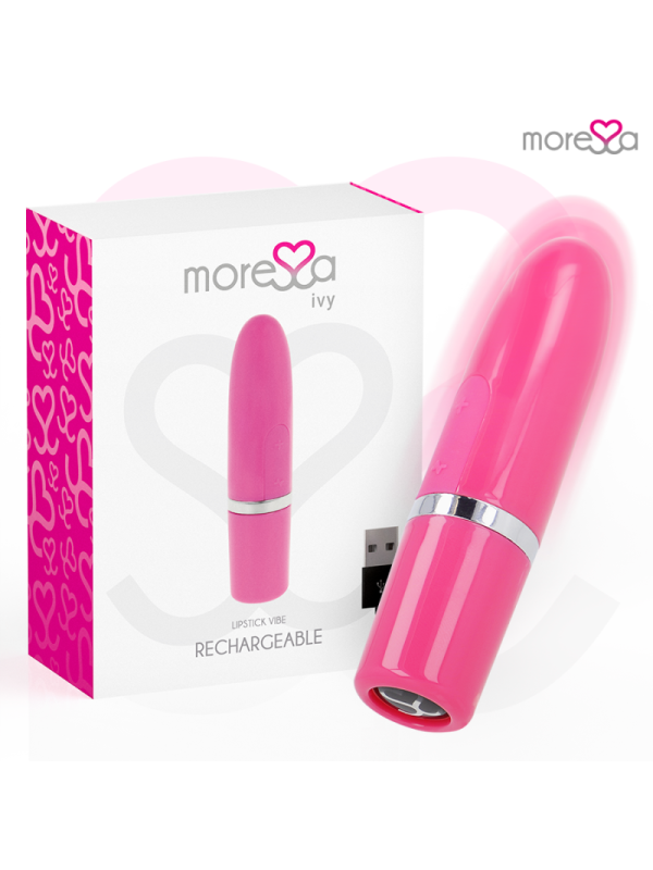 MORESSA - IVY VIBRATORE STIMOLATORE DA VIAGGIO ROSA