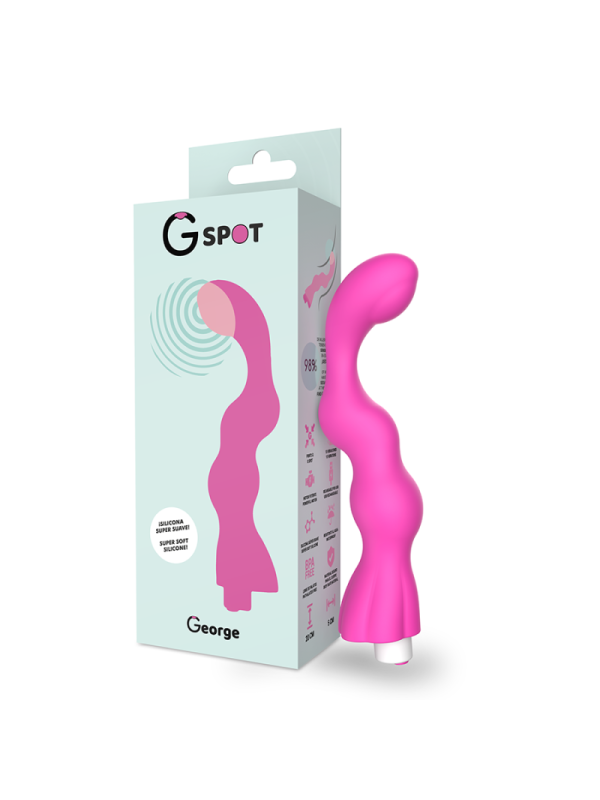 G-SPOT - GEORGE VIBRATORE GUM ROSA