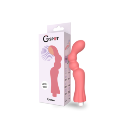 G-SPOT - VIBRATORE GOHAN G-SPOT ROSSO CHIARO
