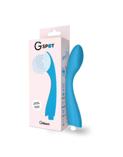 G-SPOT - VIBRATORE GYLBERT BLU TURCHESE