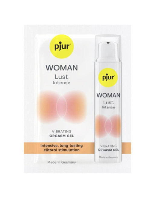 PJUR - WOMAN LUST GEL VIBRANTE INTENSO MONODOSE PER ORGASMO 1,5 ML