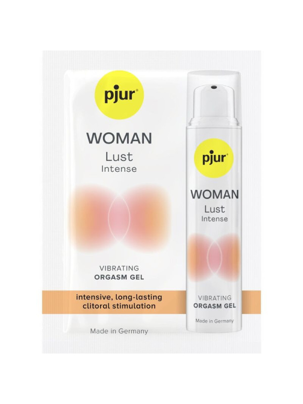 PJUR - WOMAN LUST GEL VIBRANTE INTENSO MONODOSE PER ORGASMO 1,5 ML