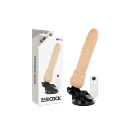 BASECOCK - VIBRATORE TELECOMANDO NATURALE REALISTICO 19