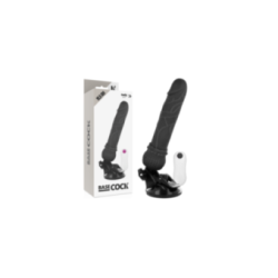 BASECOCK - VIBRATORE REALISTICO TELECOMANDO NERO 19