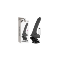 BASECOCK - VIBRATORE ARTICOLABILE TELECOMANDO NERO 18