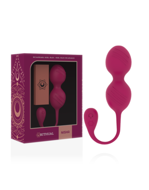 RITHUAL - NISHA SFERE KEGEL VIBRANTI RICARICABILI ORCHIDEA
