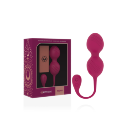 RITHUAL - NISHA SFERE KEGEL VIBRANTI RICARICABILI ORCHIDEA